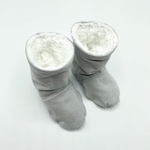 Load image into Gallery viewer, Plain Grey Winter Booties
