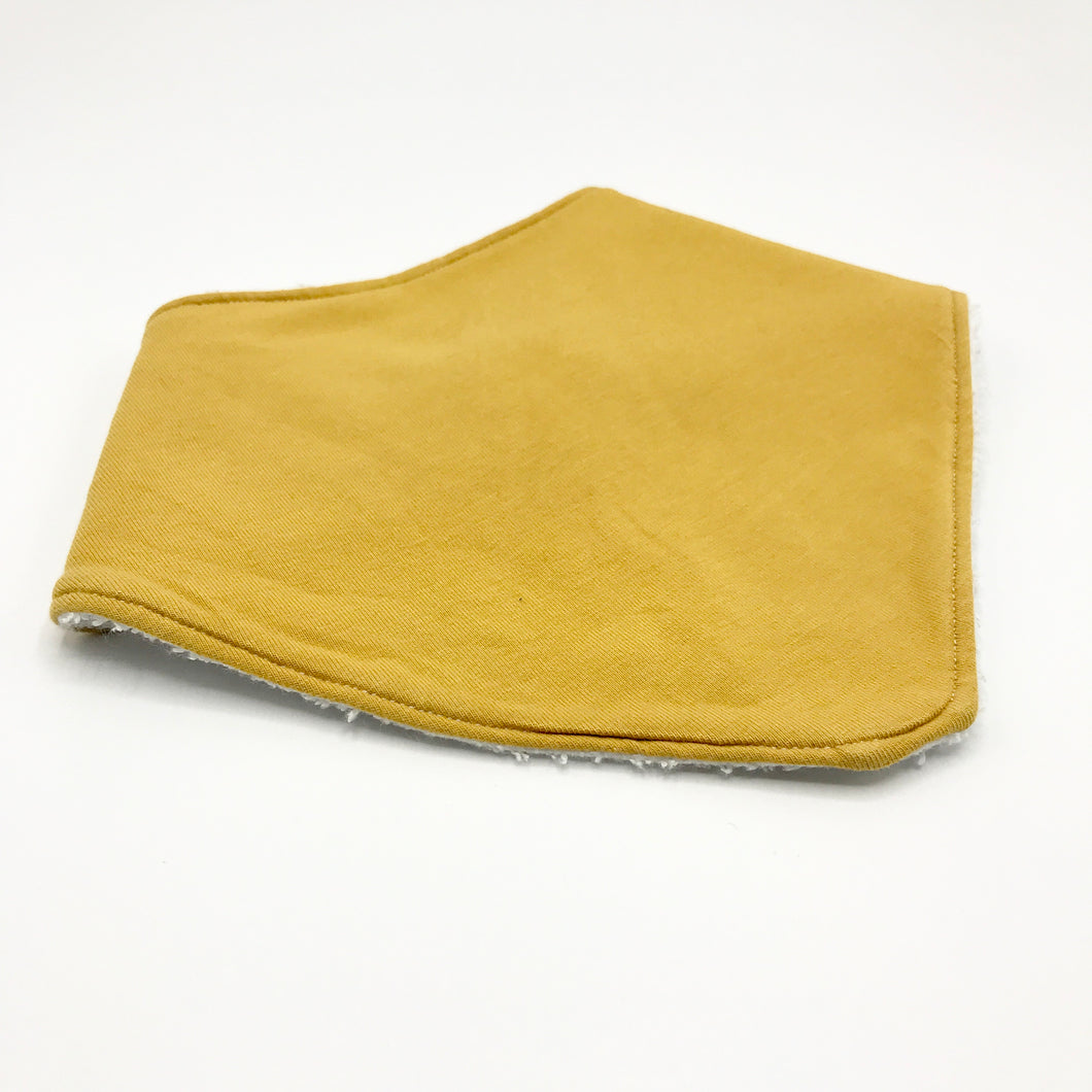 Yellow Bold Dribble Bib